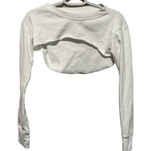 Bombshell Sportswear White Shrug